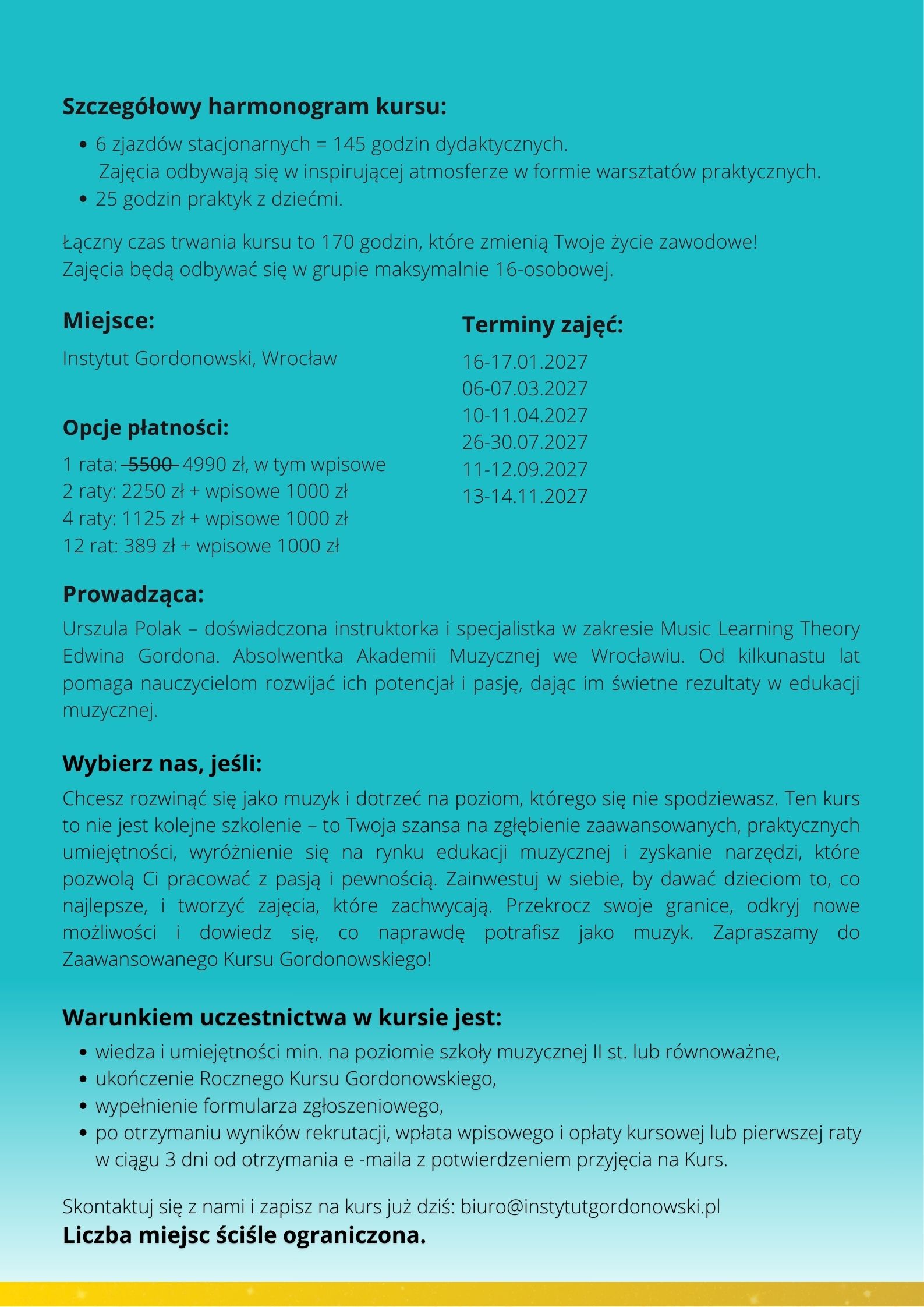 Kurs Zaawansowany (1)